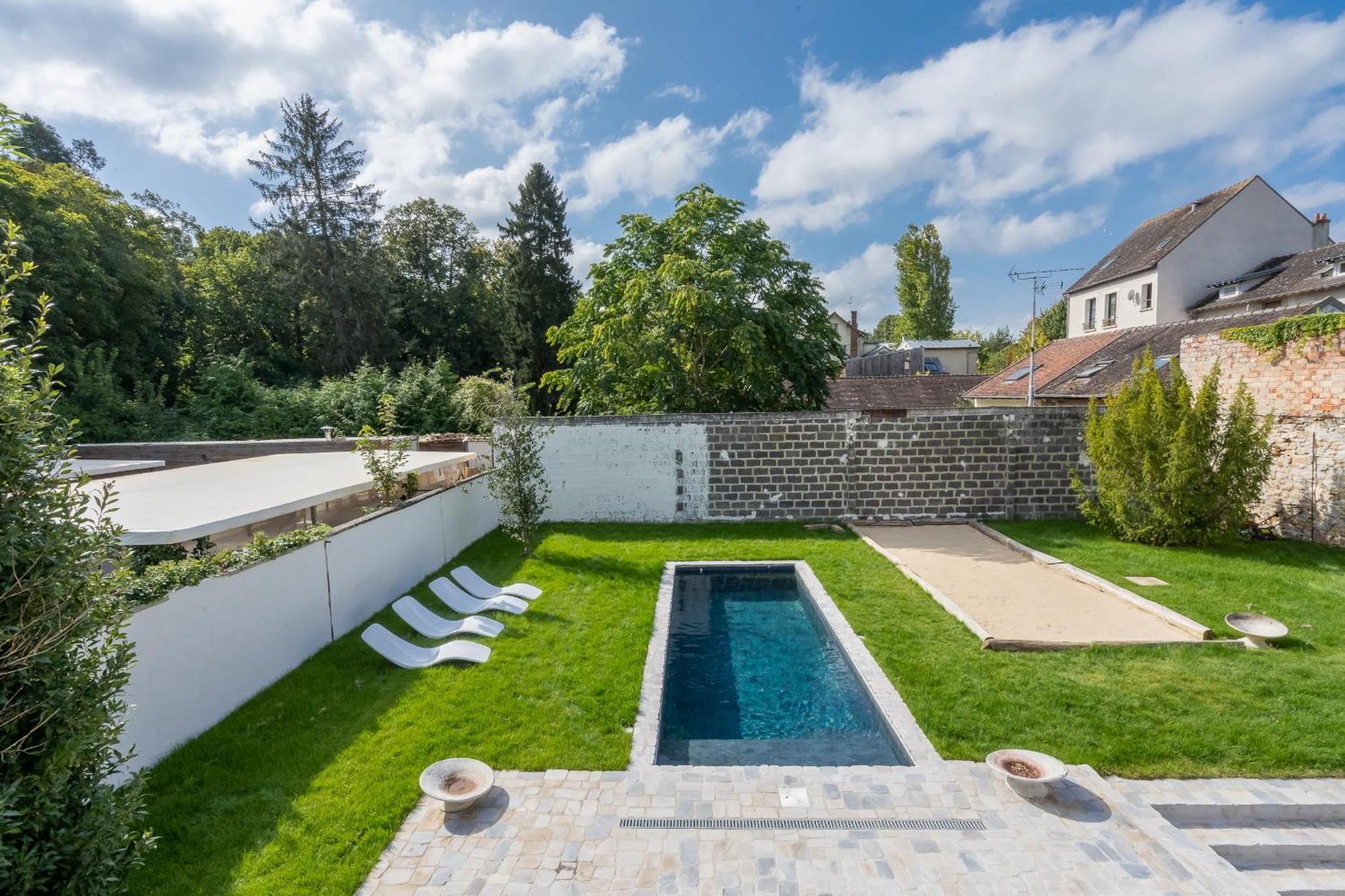 Villa Albertine, 4 Chambres En Plein Coeur De Barbizon Proche Lisiere De Foret Exterior photo